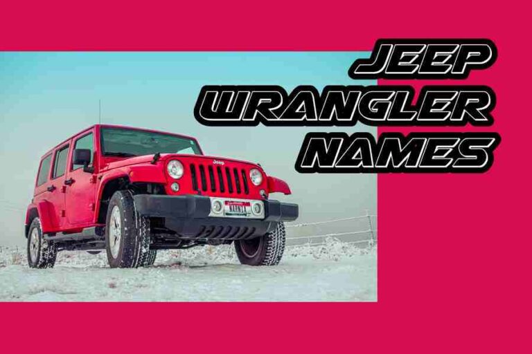 200 Jeep Wrangler Names: A Tradition Of Adventure, Individualism, And Brand Identity